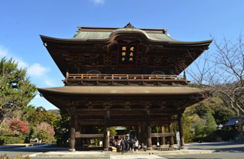 鎌倉の建長寺を観光