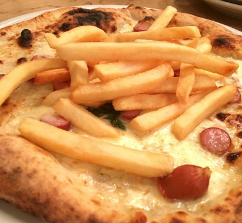 ピッツェリアジージーのピザ