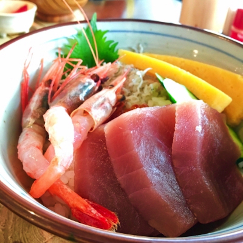 鎌倉海沿いのキコリ食堂の海鮮