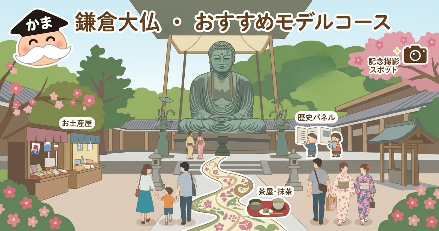 鎌倉大仏モデルコース