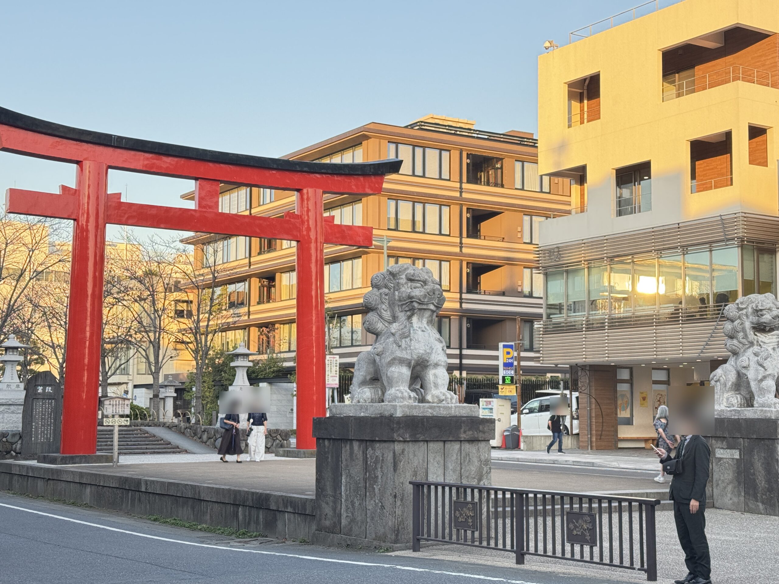 段葛の参道