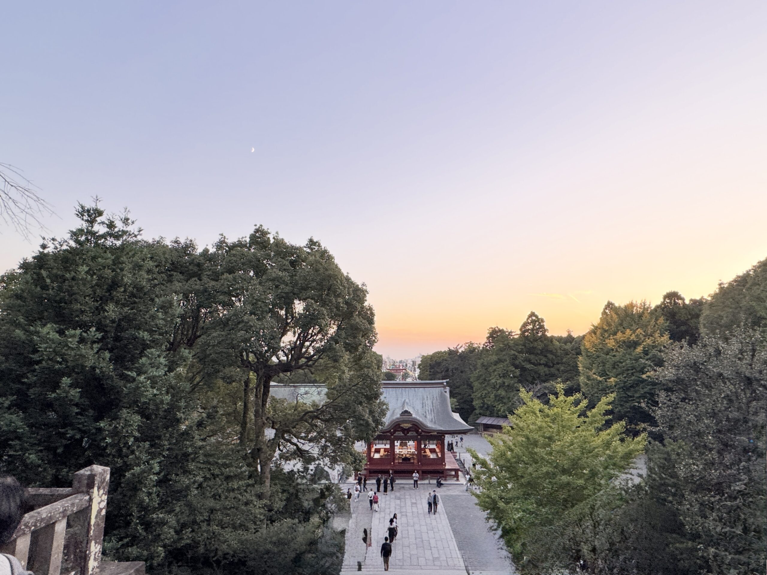 鶴岡八幡宮・夕景
