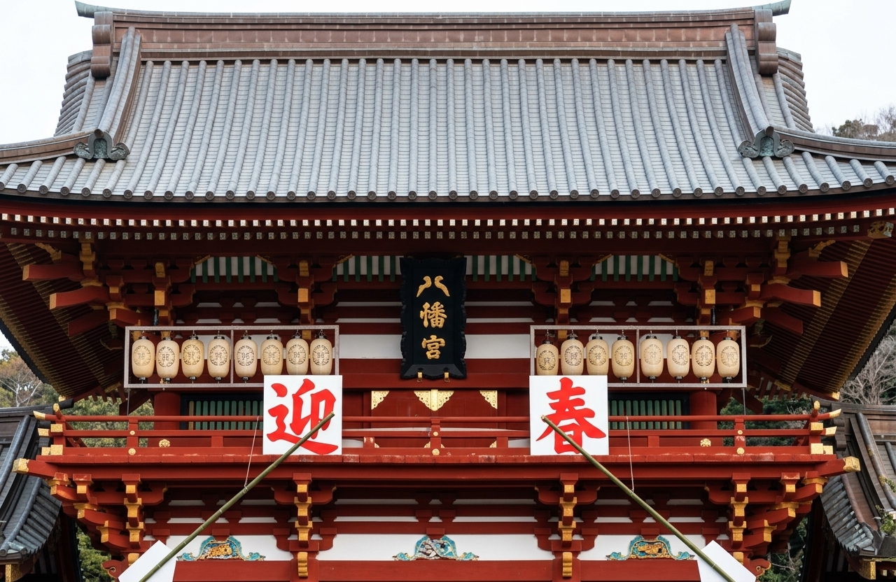 鎌倉の初詣