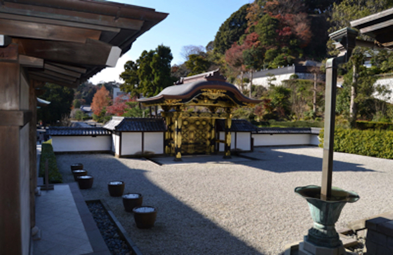 写真:建長寺石庭