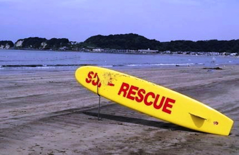 鎌倉の海での注意事項
