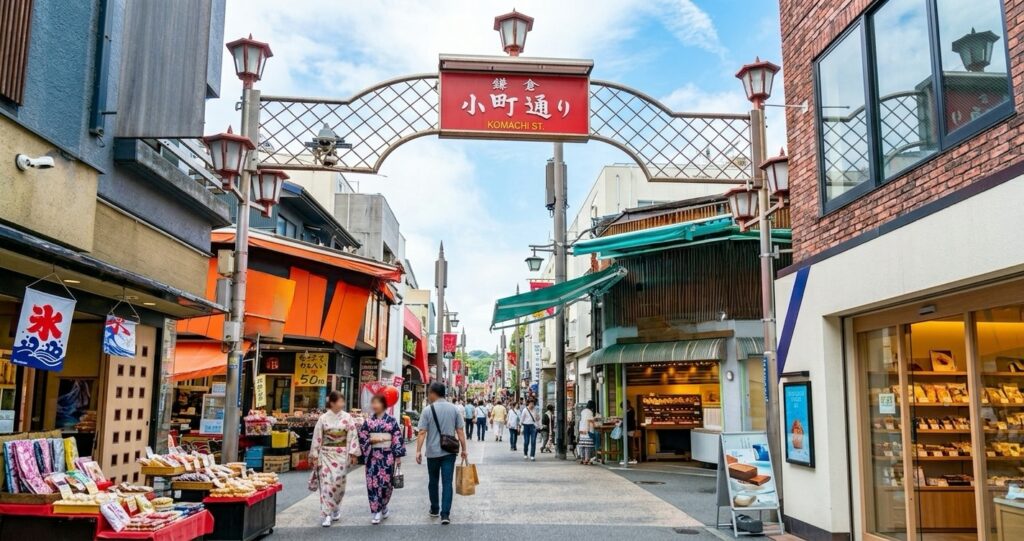 鎌倉の小町通り