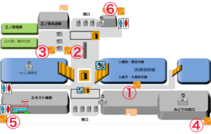鎌倉駅のコインロッカー