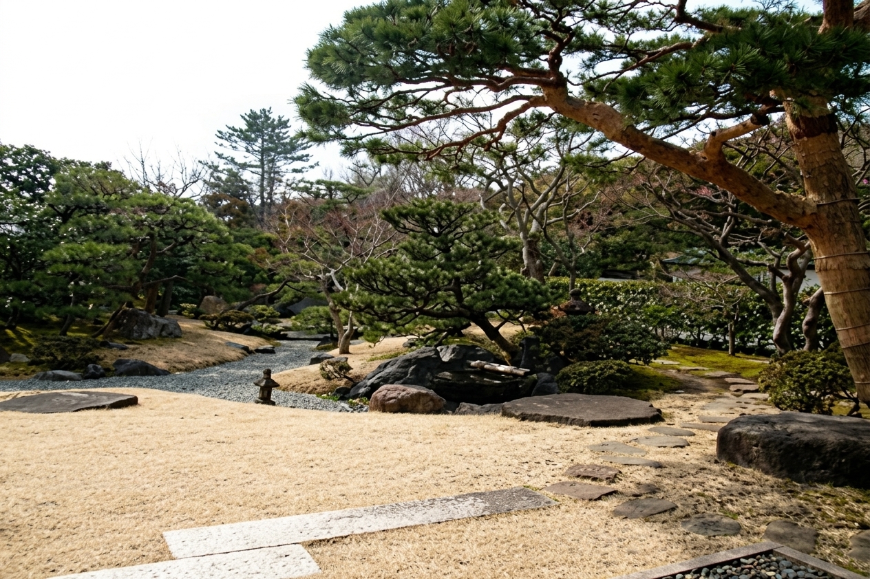 高徳院庭