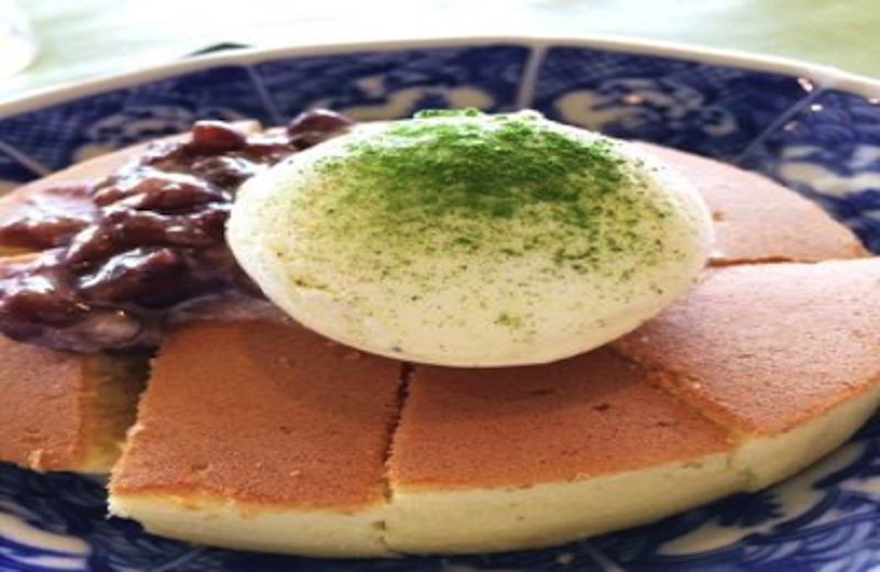 長谷寺海光庵のパンケーキ