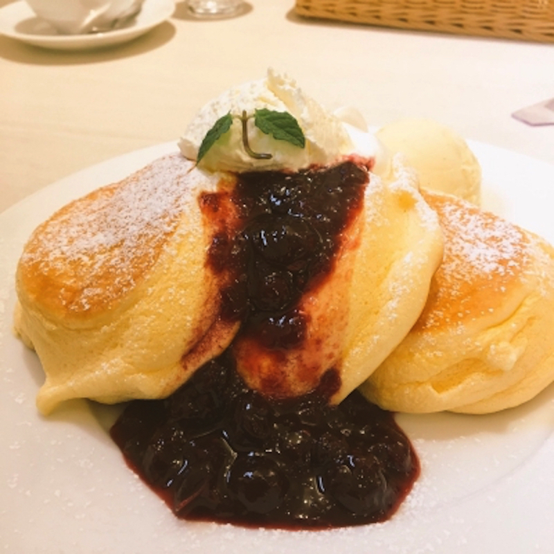 幸せのパンケーキフォトジェニック