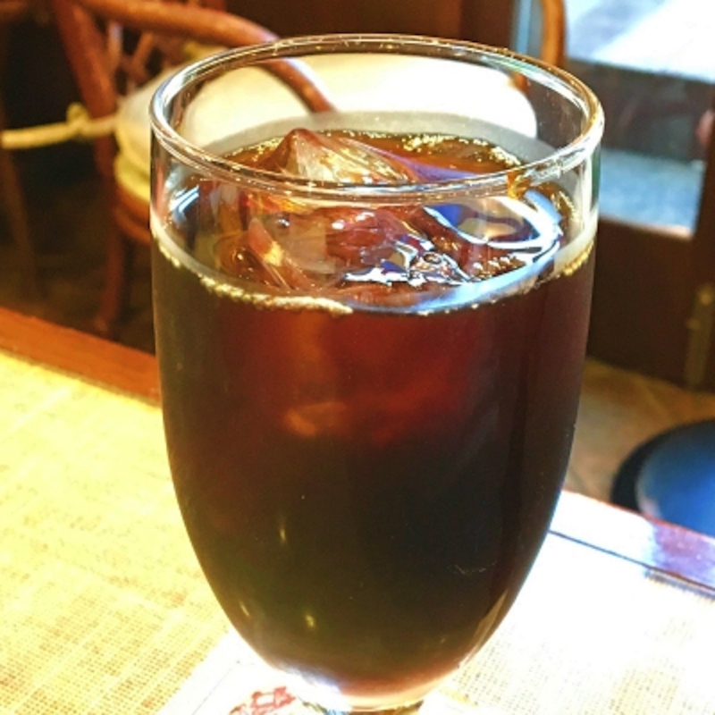 ミカドコーヒー鎌倉店のアイスコーヒー