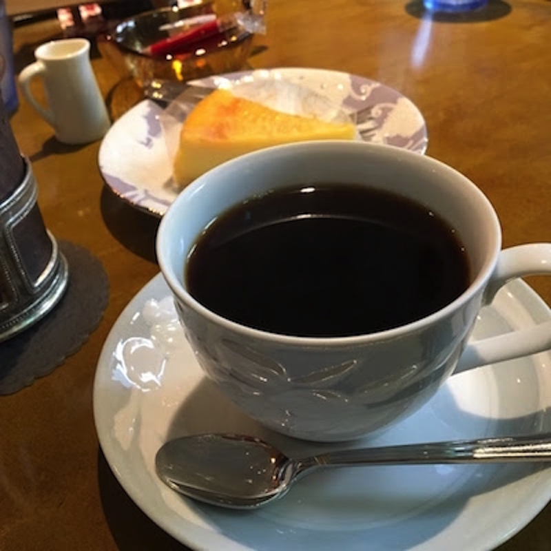 了庵のコーヒーとケーキ