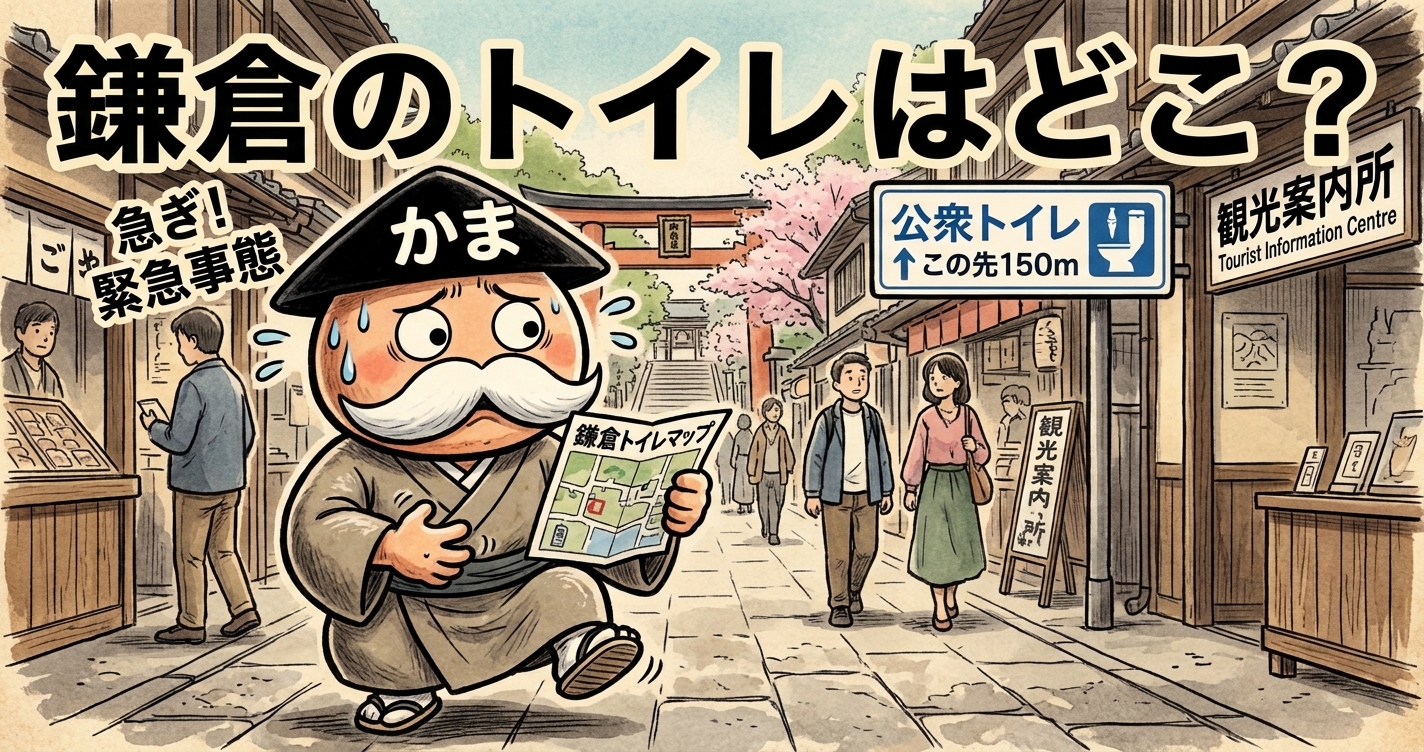 鎌倉のトイレマップ